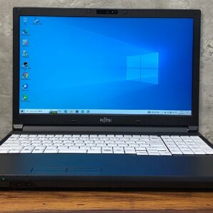 1円～ ●富士通 LIFEBOOK A746/P / Core i7 6600U (2.60GHz) / メモリ 8GB / SSD 256GB / DVD / 15.6型 フルHD (1920×1080) / Win10 Proの画像1