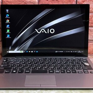 1円～ ●SONY VAIO Pro PA / Core m3 8200Y (1.30GHz) / メモリ 8GB / SSD 256GB / 12.5型 フルHD (1920×1080) / Windows10 Pro 64bitの画像1