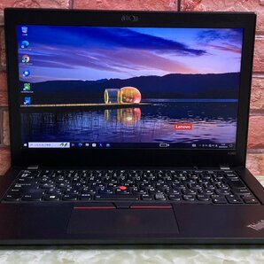 1円～ ●ジャンク LENOVO ThinkPad A285 / Ryzen 5 PRO 2500U (2.00GHz) / メモリ 16GB / SSD 180GB / 12.5型 フルHD / Win10 Proの画像1