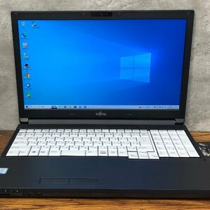 1円～ ●富士通 LIFEBOOK A746/P / Core i7 6600U (2.60GHz) / メモリ 8GB / SSD 256GB / DVD / 15.6型 フルHD (1920×1080) / Win10 Proの画像1