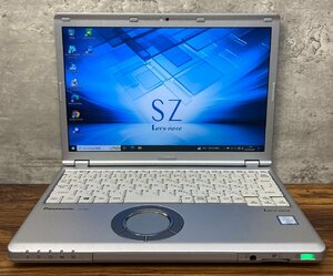 1円～ ●Panasonic LET'S NOTE SZ6 / Core i5 7300U (2.60GHz) / メモリ 8GB / SSD 256GB / 12.1型 (1920×1200) / Windows10 Pro 64bit