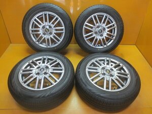 ☆スピスタ☆タイヤホイール　ティラード 美品!! コンパクトカー フィット ヴィッツ ｂB　175/65R14 5.5J +45 100-4 4本 R141115 中古 21