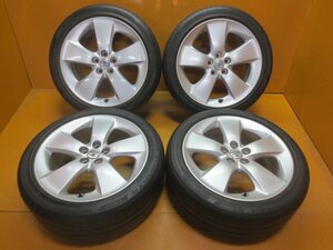 ☆スピスタ☆タイヤホイール④　トヨタ純正　３０プリウス　17インチ　215/45R17　7J　+50　100-5　4本　R17884　中古　19