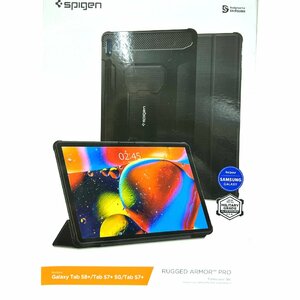 【売り尽くし セール 激安】spigen ギャラクシー galaxyTabS8+ TabS7+5G TabS7+ タブレットケース ペン収納可 KJ293