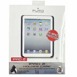 PURO iPad 2 Holder Case iPad2専用 シリコンジャケット スタンド 新品 送料無料 PCパーツ 修理 部品 パーツ YA3070