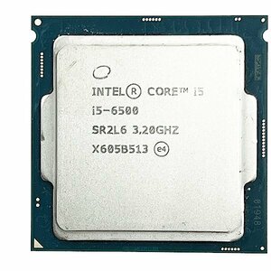 CPU Intel Core i5-6500 第6世代 3.20GHz SR2L6 動作確認済 中古 PCパーツ 修理 部品 パーツ YA3037
