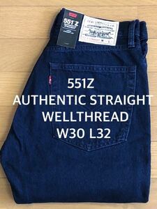 Levi's 551Z AUTHENTIC STRAIGHT WELLTHREAD W30 L32