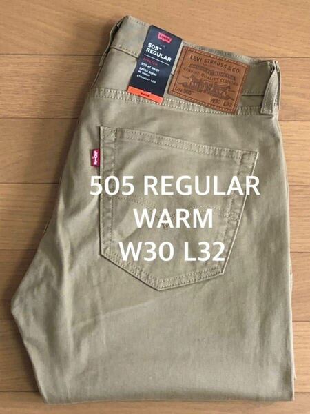 Levi's 505 REGULAR FIT WARM 005052429 W30 L32