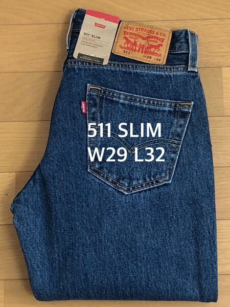 Levi's 511 SLIM FIT DARK INDIGO W29 L32