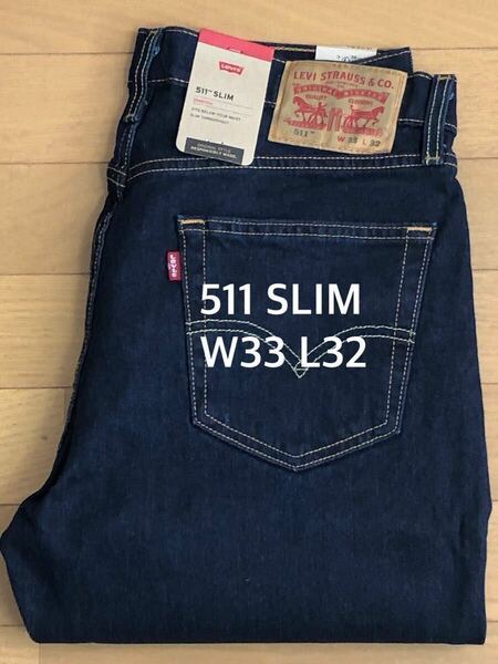 Levi's 511 SLIM FIT RINSEY W33 L32