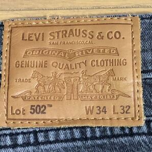 Levi's 502 TAPER BERRY BERRY W34 L32の画像5