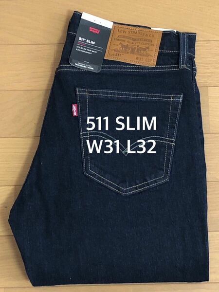 Levi's 511 SLIM FIT PREMIUM INDIGO W31 L32