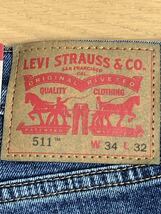 Levi's 511 SLIM FIT MEDIUM INDIGO W34 L32_画像5