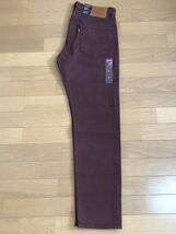 Levi's 502 TAPER BROWN W32 L32_画像2