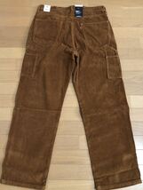 Levi's 568 STAY LOOSE CARPENTER ブラウンGARMENT DYE W33 L32_画像4