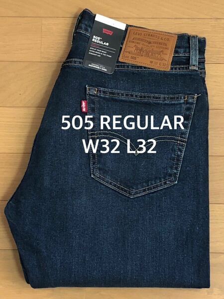 Levi's 505 REGULAR FIT DARK VINTAGE W32 L32