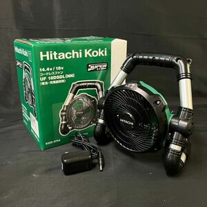 DCe501D08 動作品 Hitachi Koki 日立工機 14.4V 18V コードレスファン UF18DSDL 箱付き