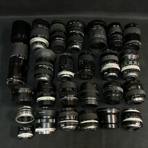 DAc213る08 レンズ カメラレンズ ニコン Nikon キャノン Canon MINOlTA など 25点 まとめ_画像1