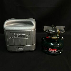 GDc273D06 動作品 Coleman コールマン MODEL 508A STOVE ストーブ 508F454J ガスコンロ シングルバーナー 緑 グリーン 1995年4月製造の画像1