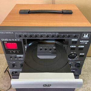 DDb899Y10 動作品 DENON デノン COLUMBIA コロンビア カセット CD DVD カラオケ システム　CDV-550