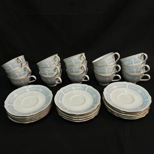 DDc026Y08 Noritake カップ ソーサー ティーカップ ノリタケ 皿 食器 コップ 15客 セット まとめ