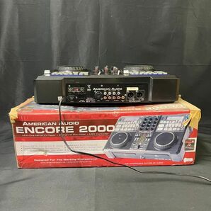 DDe592Y12 American Audio ENCORE 2000 DJ機器 音響機材 デュアルCDプレイヤー 箱付きの画像5