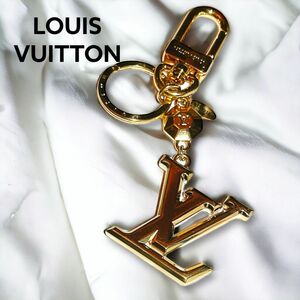 LOUIS VUITTON キーホルダー バッグチャーム LVファセット ルイヴィトン キーリング