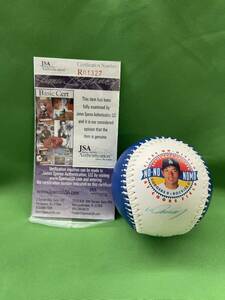 MLB Los Angeles *doja-s.. hero with autograph ball with logo JSA certificate attaching [24]