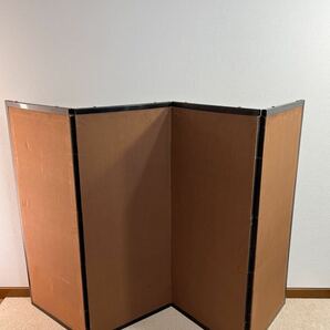 四つ折り屏風 インテリア 日本画の画像7