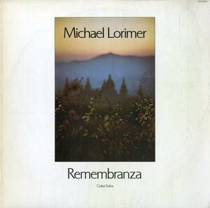 A00574437/LP/マイケル・ロリマー(MICHAEL LORIMER)「Remembranza (1984年・WHP-28025・WINDHAM HILL)」