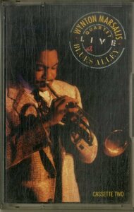 F00025145/カセット/ウィントン・マルサリス (WYNTON MARSALIS)「The Wynton Marsalis Quartet Live At Blues Alley」