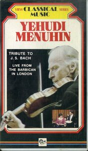 H00015272/VHS видео / You ti* меню in [Tribute To J.S.Bach Live From The Barbican In London]