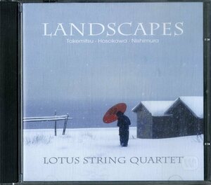 D00149821/CD/ロータス弦楽四重奏団「Landscapes (2000年・3984-25015-2)」