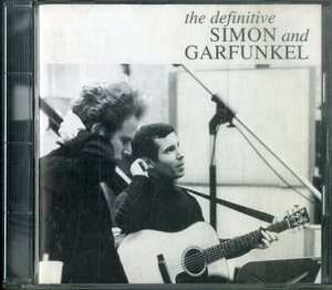 D00153591/CD/サイモン&ガーファンクル「冬の散歩道～S&Gスター・ボックス / The Definitive Simon & Garfunkel (1994年・SRCS-7445・フ