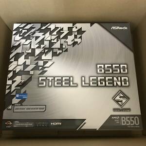 新品未開封　ASRock AMD Ryzen ATXマザーボード B550 Steel Legend