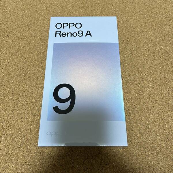 送料無料　新品未開封　OPPO Reno9 A 128GB ナイトブラック　黒　Ymobile　ワイモバイル版　SIMフリー