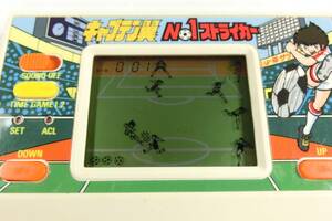 n588![ simple operation verification settled ]BANDAI/ Bandai Captain Tsubasa NO1 striker LSI GAME retro game present condition treatment!