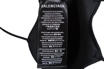 F939(U).. 【訳あり】 BALENCIAGA バレンシアガ マスク CARE ロゴ 撥水加工 ★ 1000 ブラック_画像4