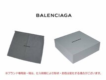 K792-70.. BALENCIAGA バレンシアガ ベルト BELT BB アワーグラス スリム レディース ロゴ カーフ クロコ型押し イタリア製 ★ DARK GREY_画像10