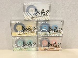 SONY Ala?46 カセットテープ 5本セット未開封 ファッションテープ