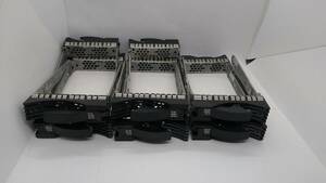 *[ б/у ] IBM 42R4131 SAS SATA 3.5 дюймовый hot swap tray 11 шт. комплект 