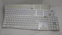 ●アップル　APPLE Keyboard USB日本語キーボード　A１２４３　【　ジャンク・動作未確認】　3個セット_画像1