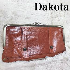 美品 Dakota リードクラシック がま口 ポーチ カード入れ 小物入れ ダコタ