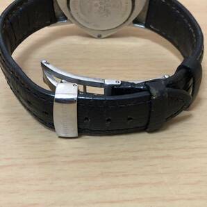 HAMILTON ハミルトン ベンチュラ クォーツ 腕時計 革ベルト H244110 シルバー FKの画像3