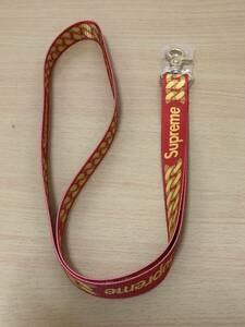 Supreme シュプリーム 22SS cuban links lanyard ネック ストラップ ピンク　FK