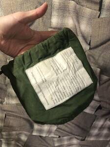 U.S. MILITARY ミリタリー PERSONAL EFFECTS BAG パーソナル エフェクツ バッグ オリーブ　FK