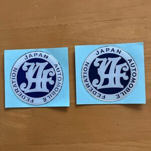 JAF ステッカー エンブレム 日本自動車連盟 