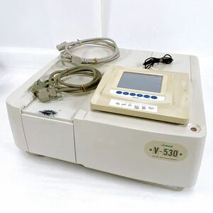 分光光度計 日本分光 V-530 JASCO UV/VIS Spectrophotometer カードリーダー付【通電確認のみ】