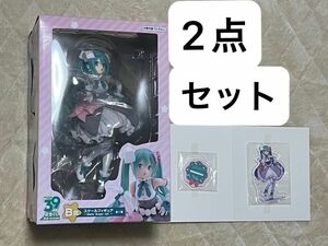 タイトーくじ 初音ミク39の日記念くじ B賞 スケールフィギュア D賞 アクリルスタンド 2点セット