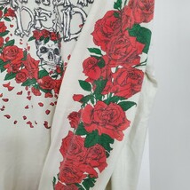 80s GRATEFUL DEAD Tシャツ LONG SLEEVE DONALD FISH SKULL & ROSES LIQUID BLUE JERRY GARCIA PSYCHEDELIC CHEECH AND CHONG HIGH TIMES _画像8